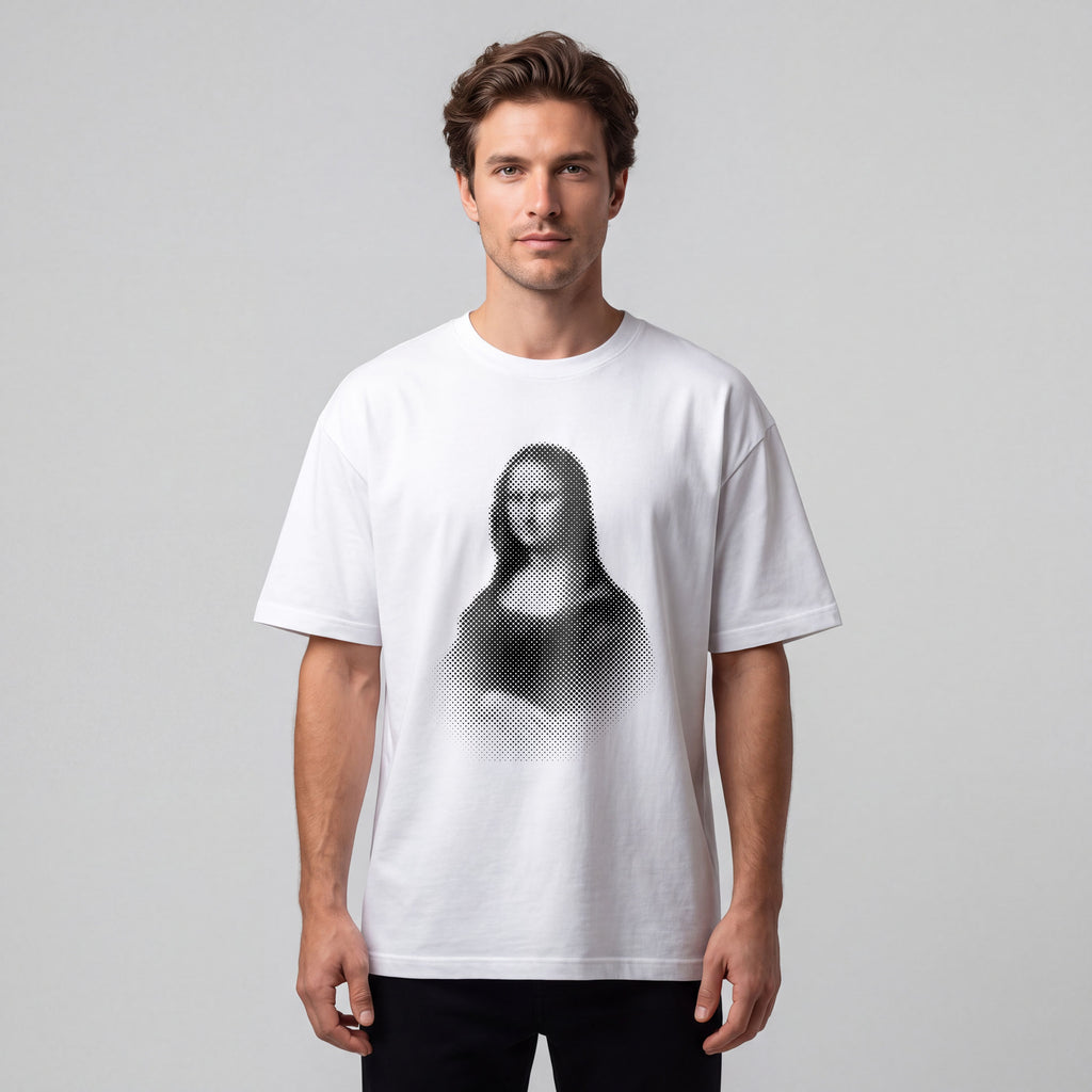 Sanat Mona LISA | 25 × 25 cm DTF Baskı Transferi