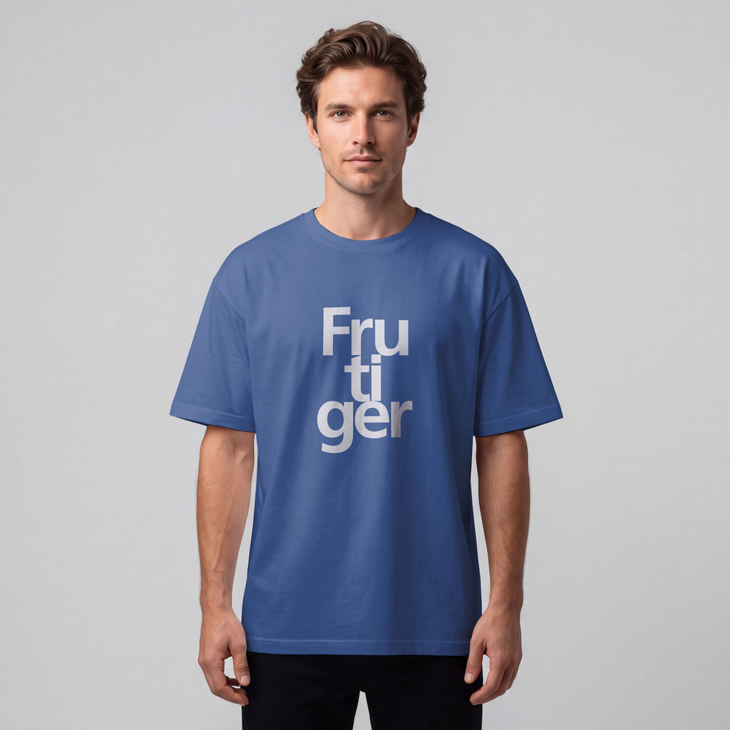 Tipografi Frutiger | 25 × 25 cm DTF Baskı Transferi